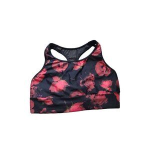 Women's Victoria's Secret Sports Bra-Rose Print Size Large